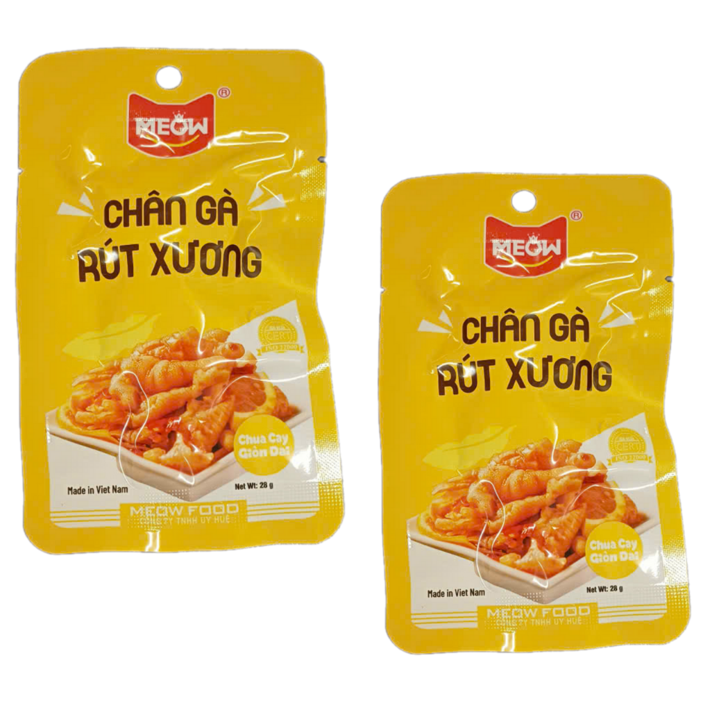 Chân gà Meow rút xương 28g 0